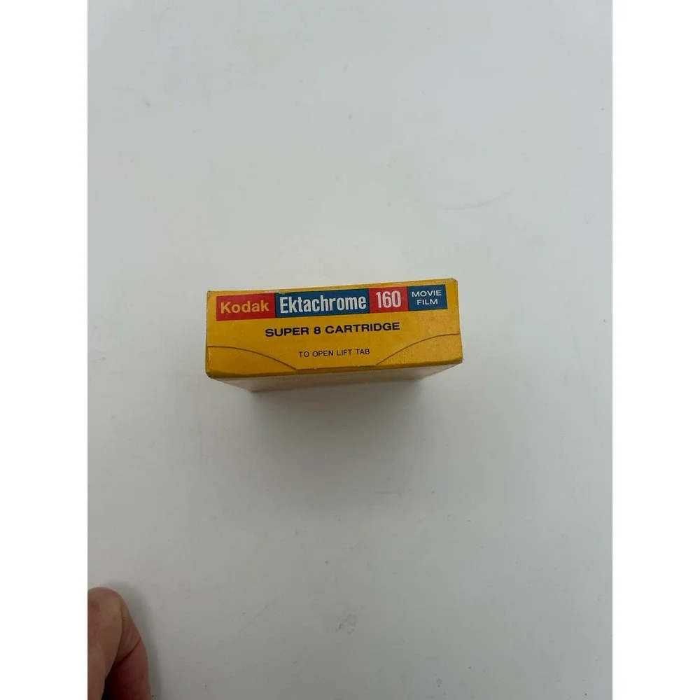 Sealed KODAK Ektachrome 160 Color Movie Film Type A Super 8 Cartridge‎ 1974 NIB